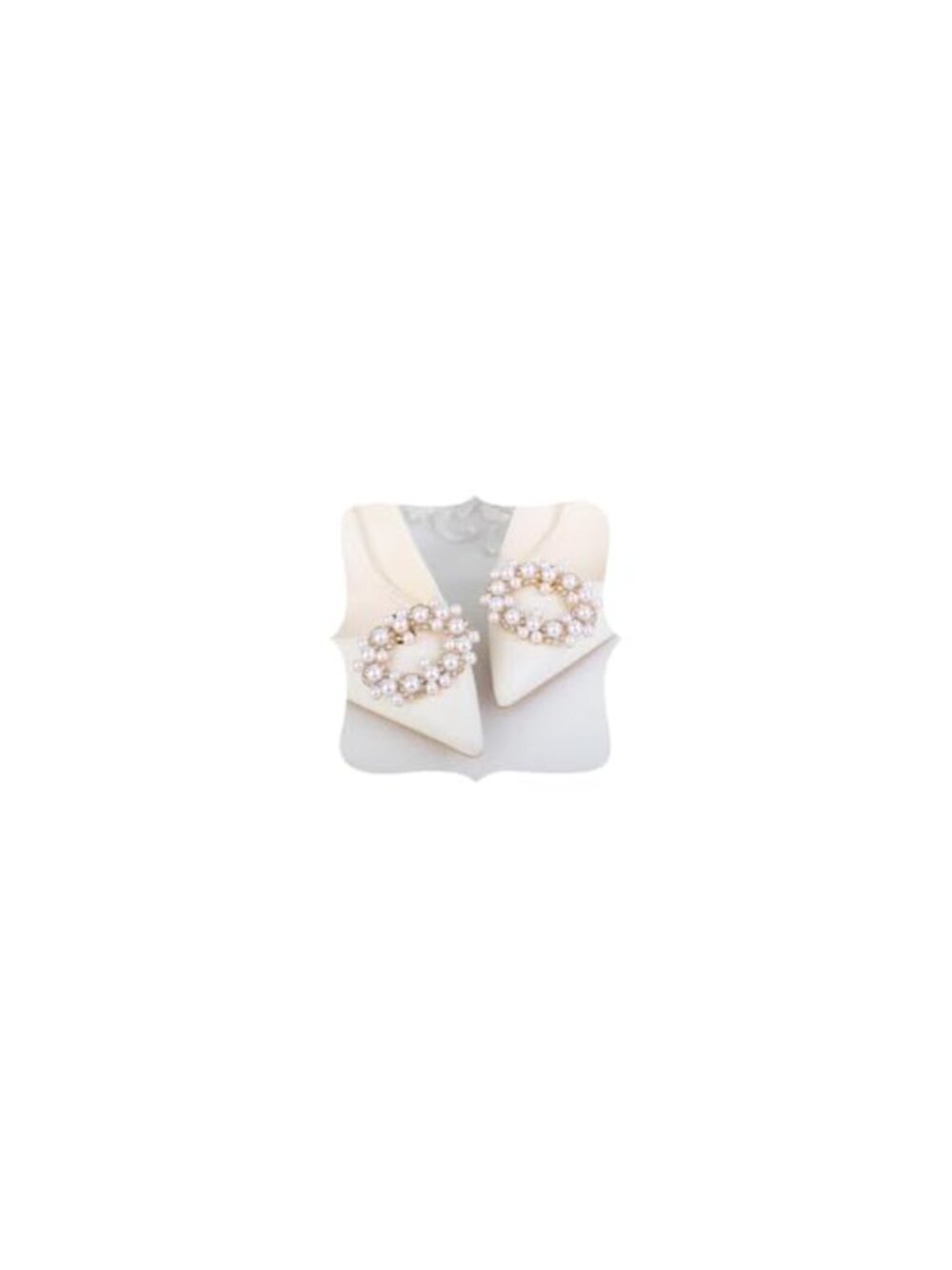 Rhinestone Pearl Shoe Clips Crystal Shoe Buckles Charms for Heels Pumps
